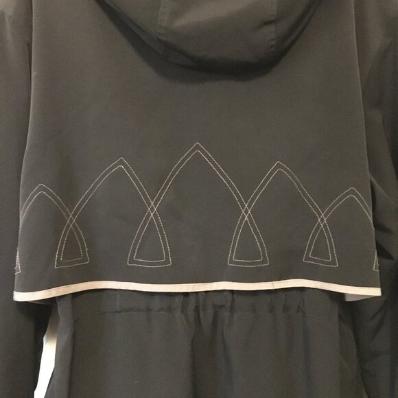 Vintage Eaton's Utex Arctic Stitched Hooded Black Cattle Style Jacket - Picture 10 of 16